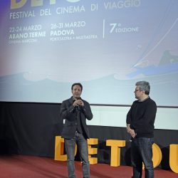 PADOVA 28/03/2019 Cinema PortoAstra. Festival Detour. Domenico Distilo presenta il suo film Manga Do.