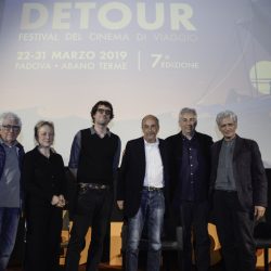 PADOVA 31-03-2019 Cinema PortoAstra. Detour Festival 2019. A 20 anni dalle riprese viene riproposto in sala LA LINGUA DEL SANTO di Carlo Mazzacurati: parte del cast presente.